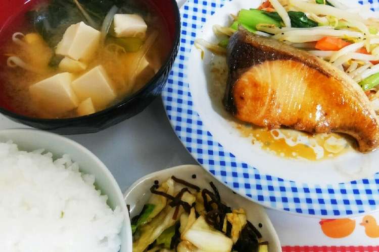 ぶりの照り焼き 離乳食にも対応 レシピ 作り方 By Piromm クックパッド