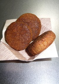 糖質制限　ふすまココナッツオイルクッキー
