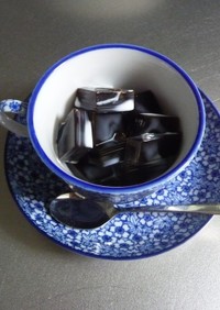 糖質制限　寒天で作るコーヒーゼリー