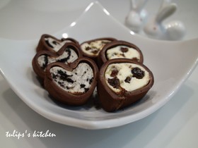 スライス生チョコレートで簡単おつまみ2種