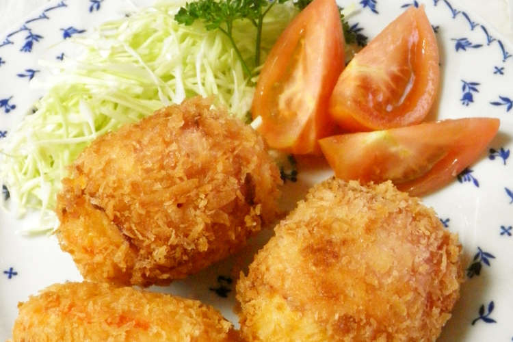 ポテトサラダでリメイクコロッケ レシピ 作り方 By りもにうむ クックパッド 簡単おいしいみんなのレシピが352万品