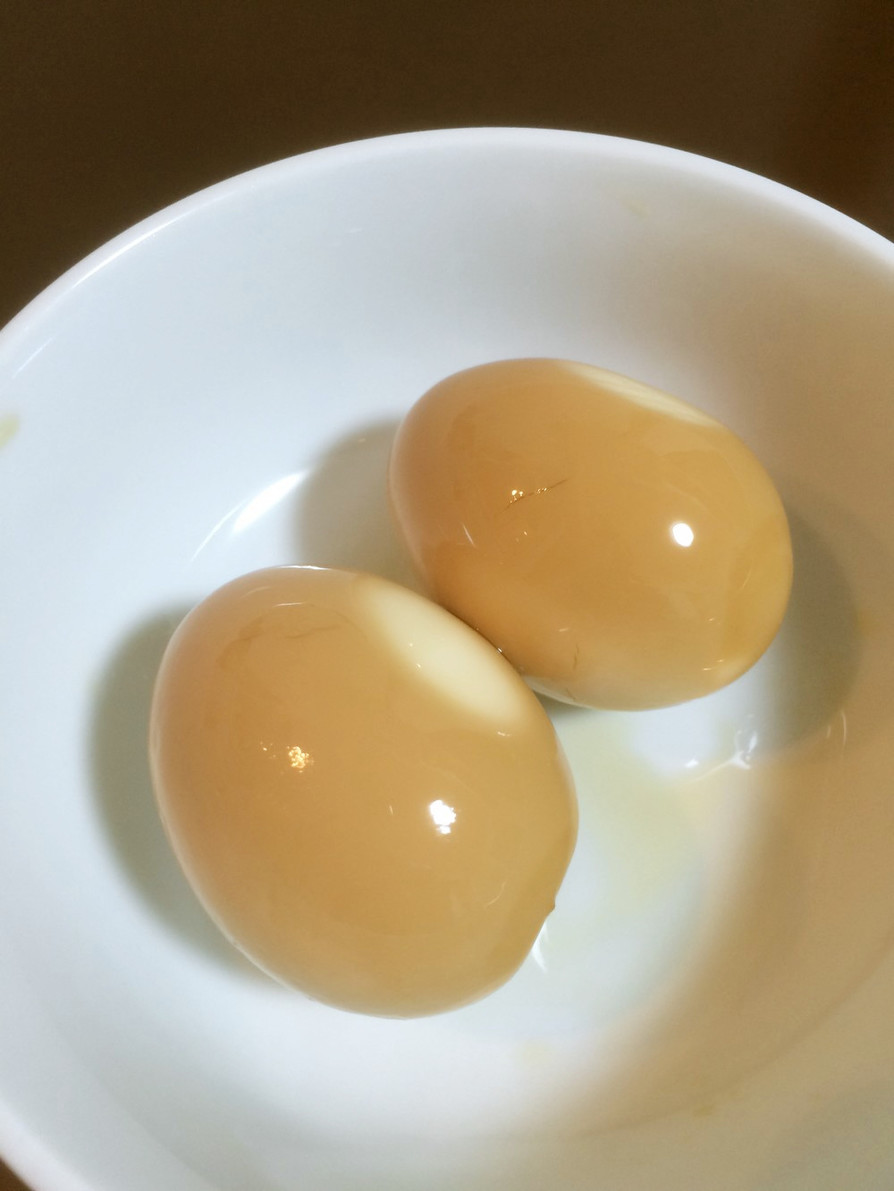 簡単で適当な煮卵の画像