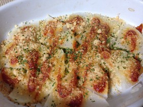大根チーズピザ風