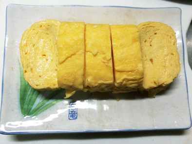 簡単ふわふわ！卵豆腐入りの卵焼きの写真