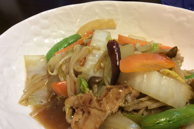冬のあんかけ野菜炒め レシピ 作り方 By 1103mi クックパッド 簡単おいしいみんなのレシピが355万品