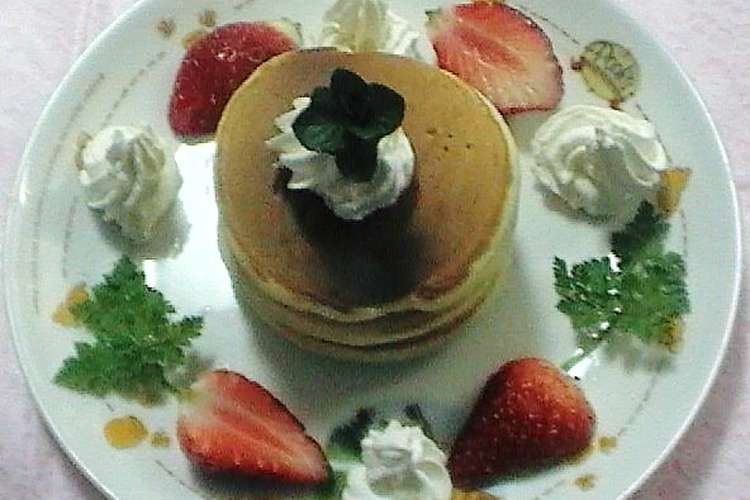 ホットケーキとパンケーキの違いは何だろう レシピ 作り方 By Toppy1 クックパッド