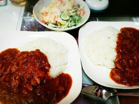 激ウマ♡トマトカレー♪。.:*・゜