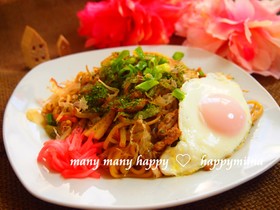 ダイエットに☆ヘルシーしらたき焼きそば✿