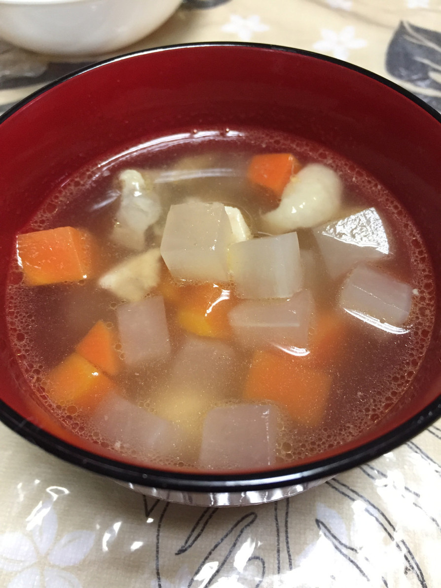 かしわのスープ♡の画像