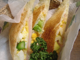簡単で誰でも作れるホットサンド