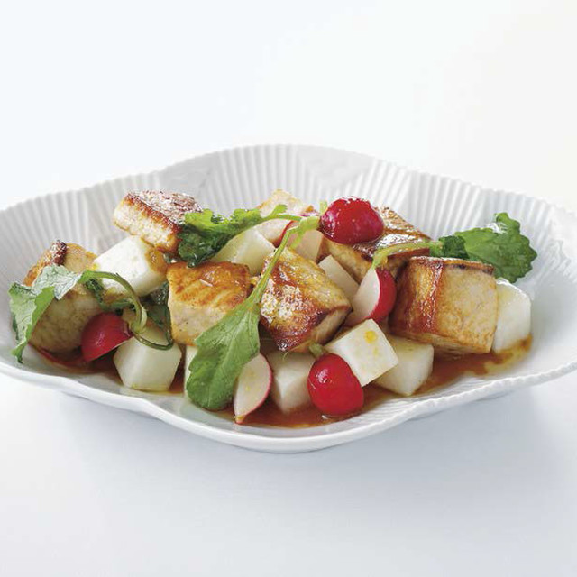 ぶり大根 サラダ仕立て 柚子風味 By 世界文化社 クックパッドダイニング