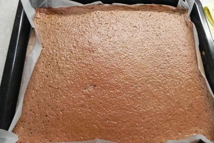 ホケミで簡単 チョコスポンジケーキ レシピ 作り方 By 140 わんたるママ クックパッド