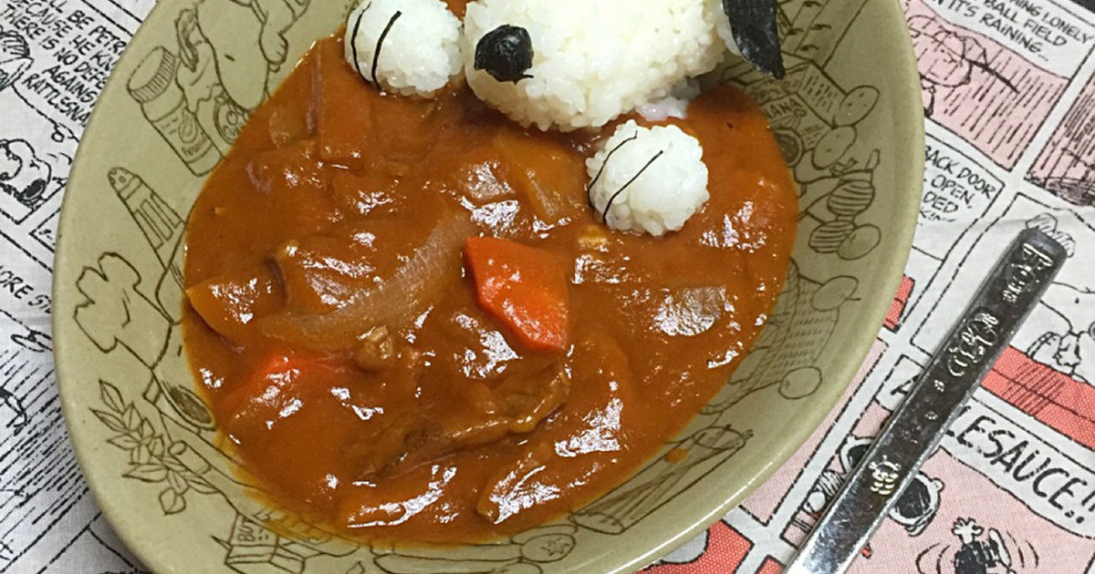 スヌーピー デコカレー レシピ 作り方 By Namimocchi クックパッド 簡単おいしいみんなのレシピが355万品