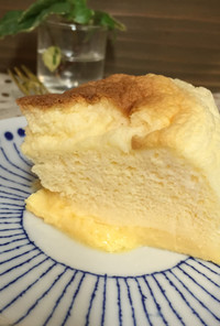 糖質制限MECバターチーズマジックケーキ