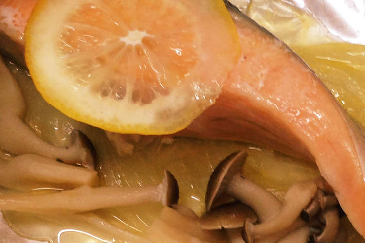 塩銀鮭の包み焼き トースターで簡単 レシピ 作り方 By Mngyui クックパッド 簡単おいしいみんなのレシピが364万品