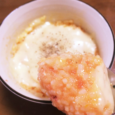 チーズとろ〜り♬明太子卵かけご飯☆の写真