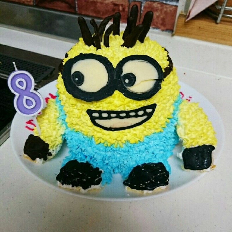 みんなが作ってる 立体ケーキ ミニオンのレシピ クックパッド 簡単おいしいみんなのレシピが370万品