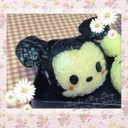 キャラ弁★ツムツムミッキーおにぎりお弁当の写真