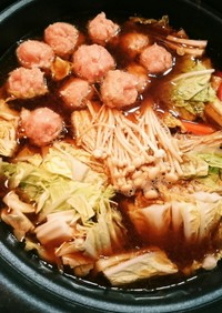 山賊鍋風☆鍋スープ