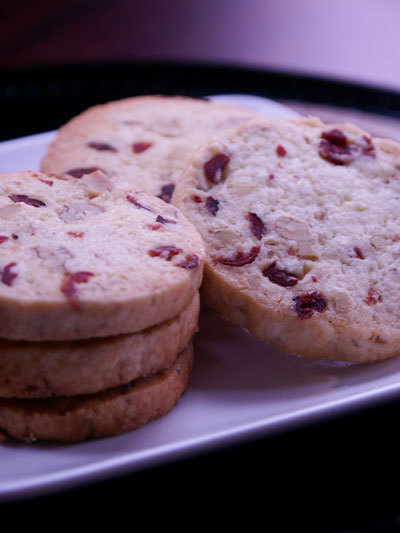 クランベリークッキーのレシピ