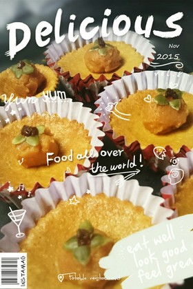 柿のベイクドチーズケーキ