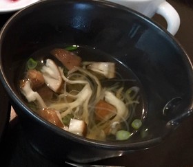 簡単キノコスープ
