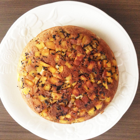 安納芋の簡単フライパンケーキ