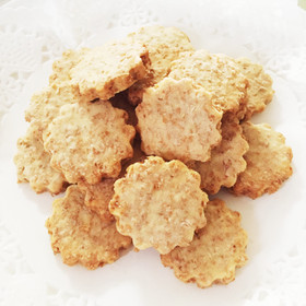 さくさく♡米粉とふすまのクッキー