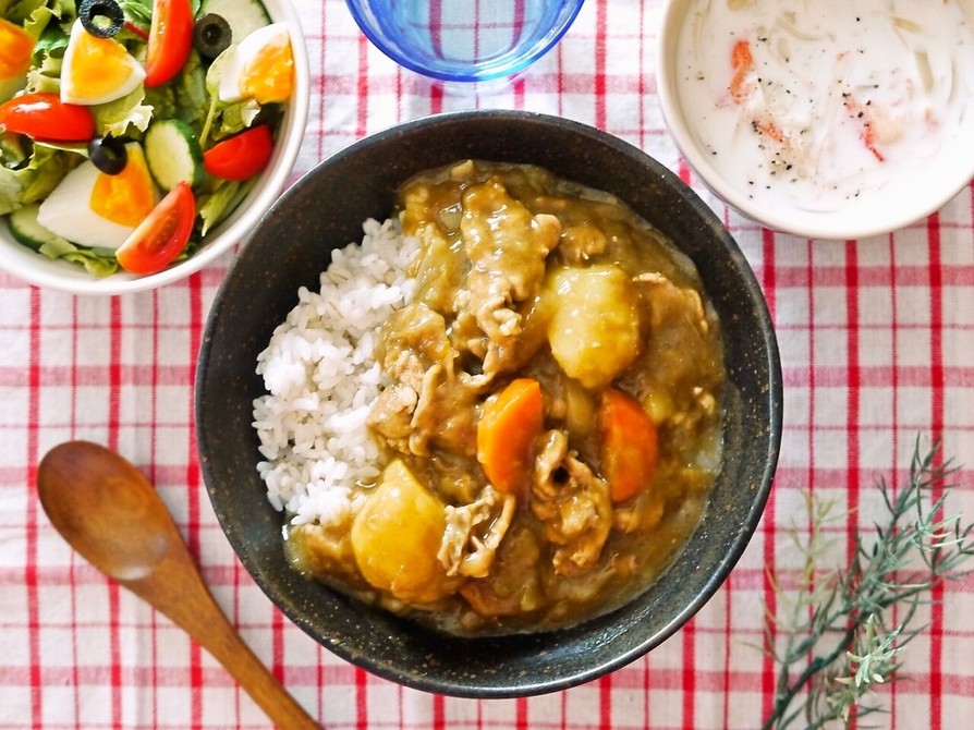 簡単♪普通のカレーライス☆隠し味は…の画像