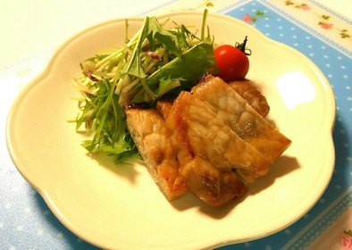 低糖質レシピ☆豚肉の味噌漬焼きの写真