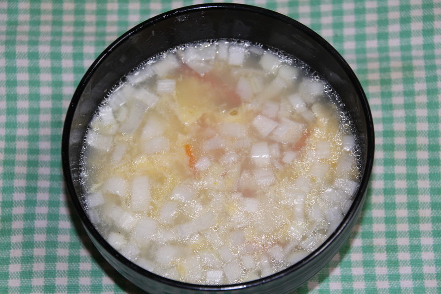 創味シャンタンDXで簡単卵スープの画像