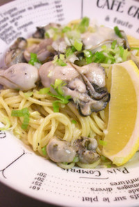 北海道産（湧別）牡蠣のペペロンチーノ