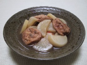 ∽∽圧力鍋で3分♪大根とがんもの煮物∽∽