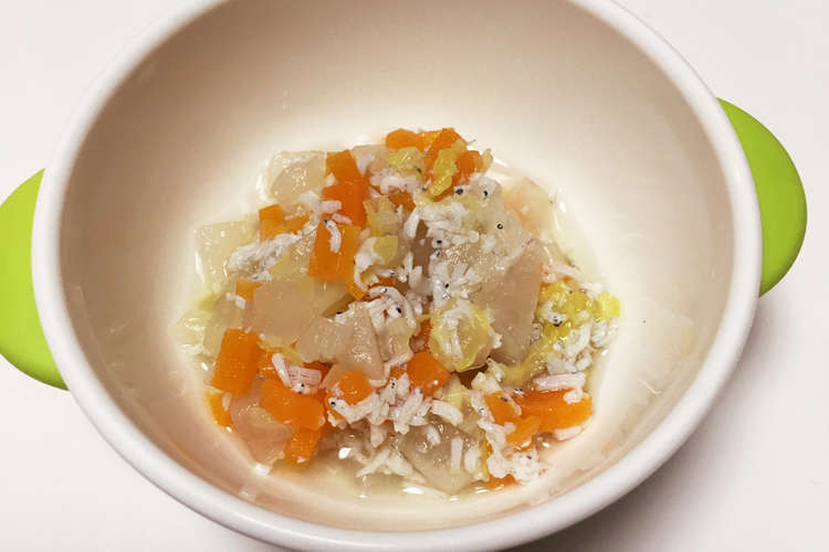 離乳食中期 しらすの出汁煮 レシピ 作り方 By クックry2qc2 クックパッド 簡単おいしいみんなのレシピが366万品