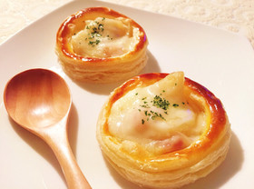 冷凍パイシートで*ベーコンポテトパイ