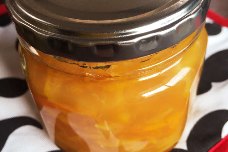 甘さ控えめ大人のゆずジャム はちみつ入り レシピ 作り方 By ちゃんゆったん クックパッド