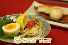 鶏ささみとたまごの親子ぬか漬け