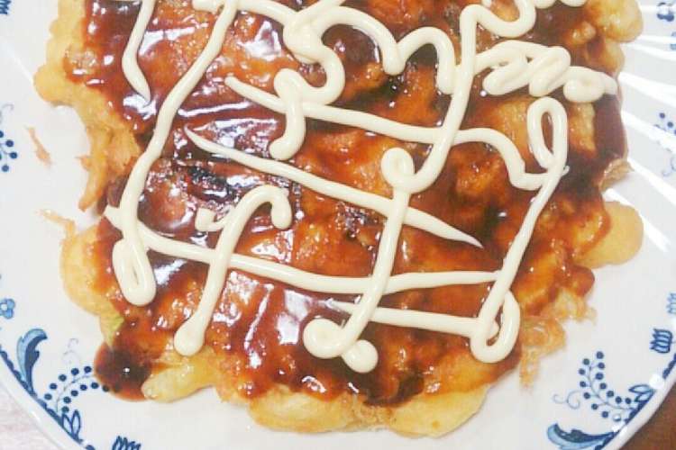 コストコのパンケーキde関西風お好み焼き レシピ 作り方 By Kyoko8759 クックパッド