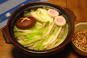 豚肉と白菜のミルフィーユ鍋by特製タレ