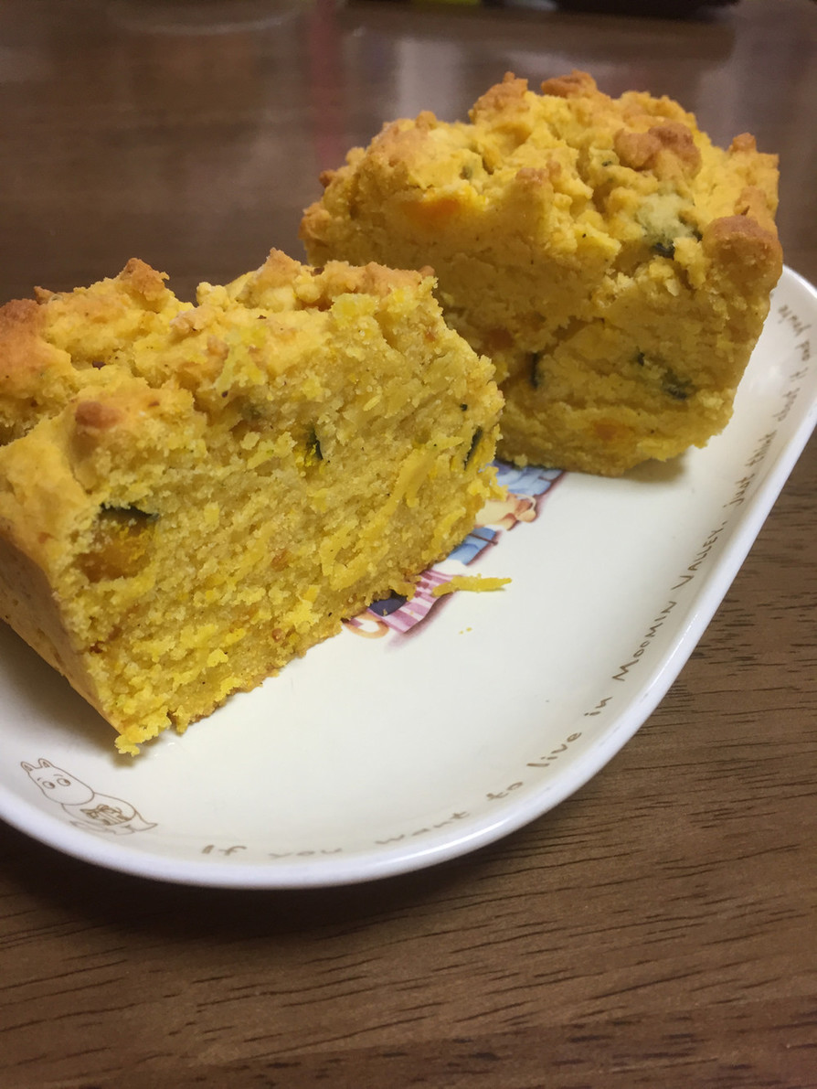 米粉deかぼちゃのパウンドケーキ☆の画像