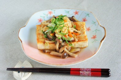 フライパンひとつで☆豆腐のステーキの写真
