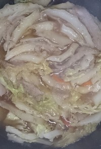 ♡手軽に白菜と豚肉のミルフィーユ鍋
