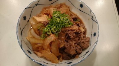 松茸のすき煮の写真