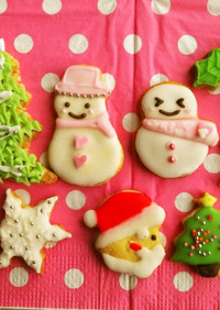クリスマスに作りたい♡アイシングクッキー