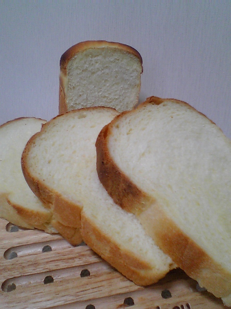 タピオカで♪ふわもちさく～な食パンの画像