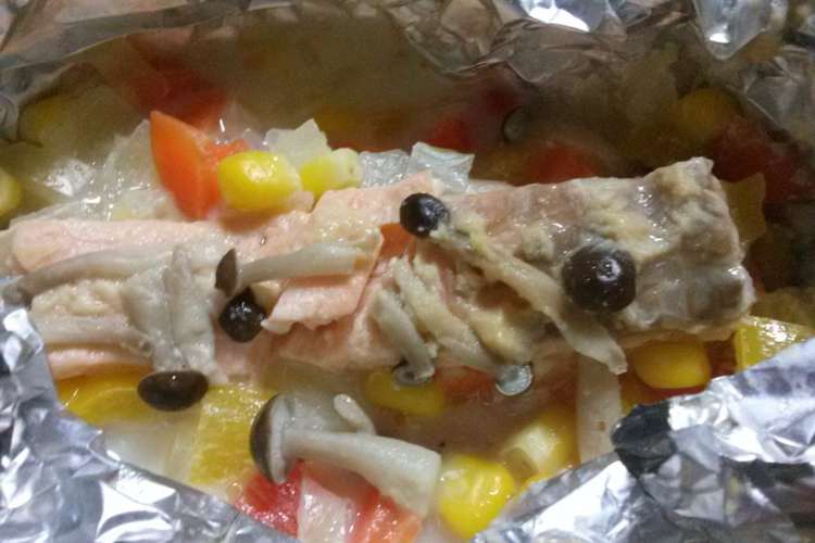 離乳食完了期 鮭のミルクホイル焼き レシピ 作り方 By いちか クックパッド 簡単おいしいみんなのレシピが360万品