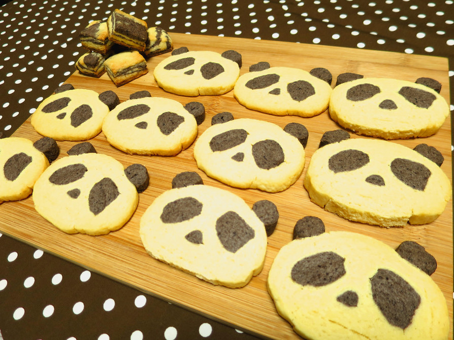 【アイスボックスクッキー②】パンダ♪の画像