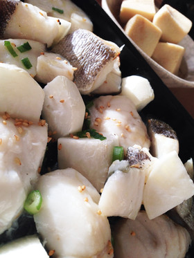 授乳期簡単♪白身魚のあっさりグリル!