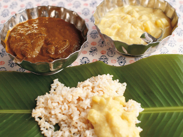 ノンオイルかぶカレー(写真右)