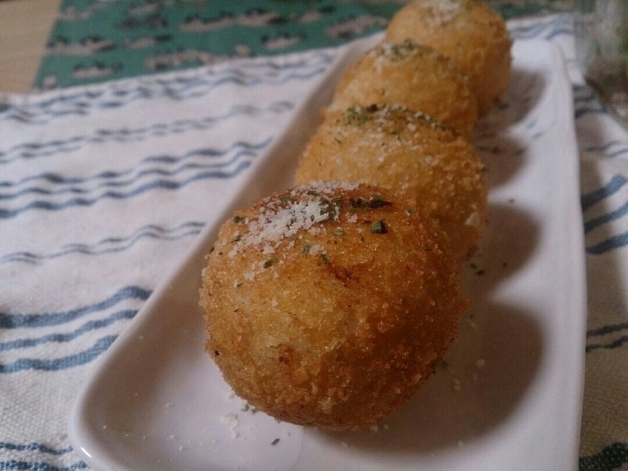 里芋のイタリア～ンなコロッケの画像